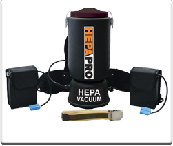 HEPAPRO 6BB Battery Backpack Vacuum